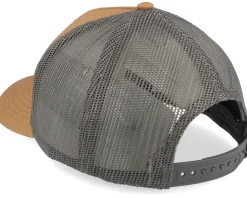 Quilted Hat Coyote Brown Trucker - John Deere