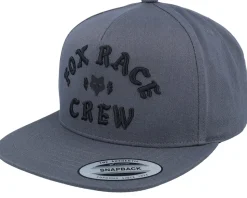 Race Crew Dark Shadow A-Frame Snapback - Fox