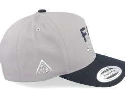 Race Spec Hat Steel Grey/Black A-Frame Adjustable - Fox