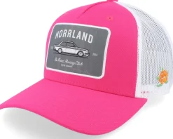 Racing Cap Hot Pink/White A-Frame Trucker - SQRTN
