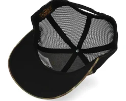 Racing Flags Skull Multicam Trucker - Born To Ride