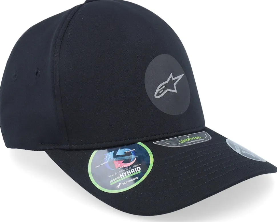Radius Hat 10 Black Adjustable - Alpinestars