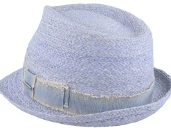 Raffia Blue Trilby Straw Hat - Stetson