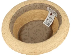 Raffia Sustainable Beige Pork Pie - Stetson