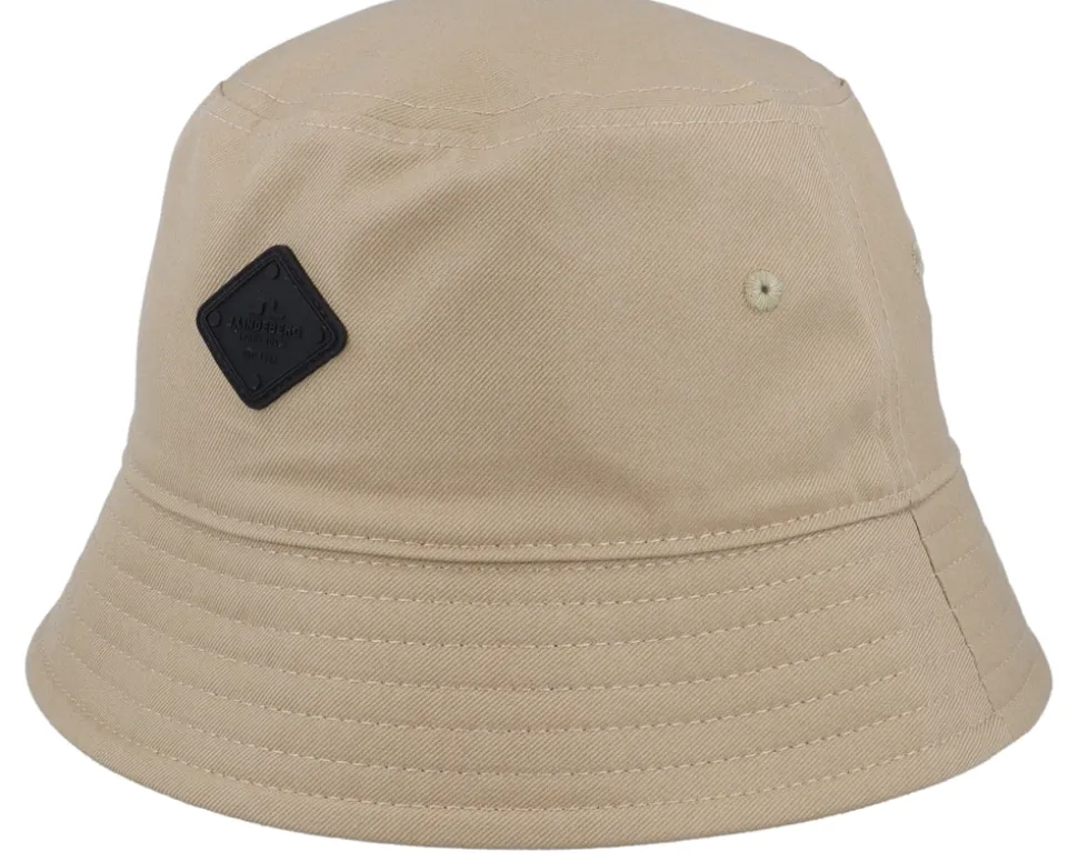 Raia Logo Twill Hat Batique Khaki Bucket - J.Lindeberg