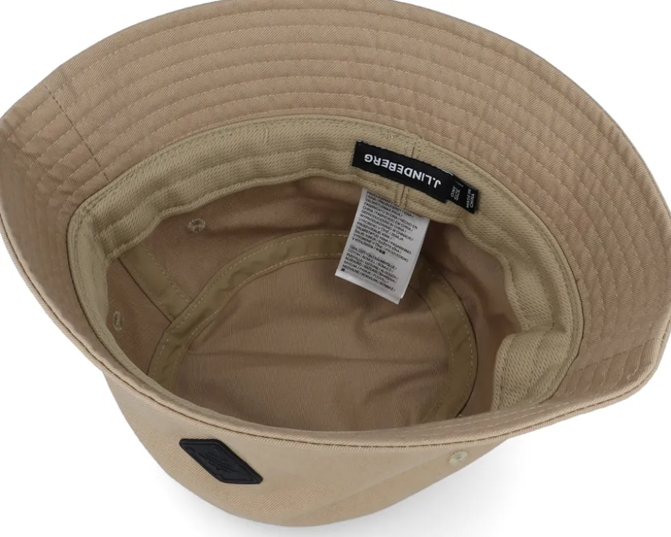 Raia Logo Twill Hat Batique Khaki Bucket - J.Lindeberg