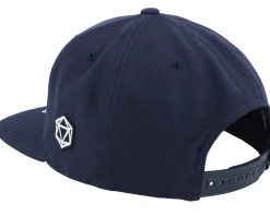 Rainbow D20 Patch Navy Snapback - Critiql Hit