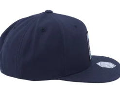 Rainbow D20 Patch Navy Snapback - Critiql Hit