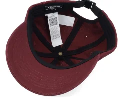 Ramp Stone Hat Merlot Dad Cap - Volcom