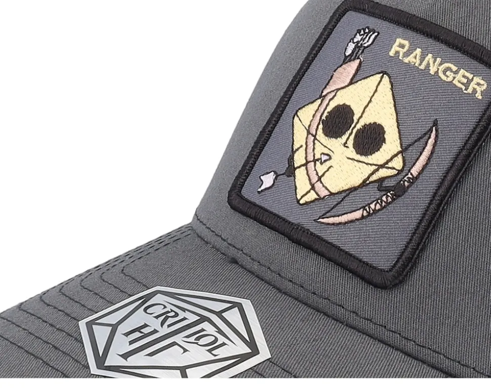 Ranger Class 112fp Charcoal/Black Trucker - Critiql Hit