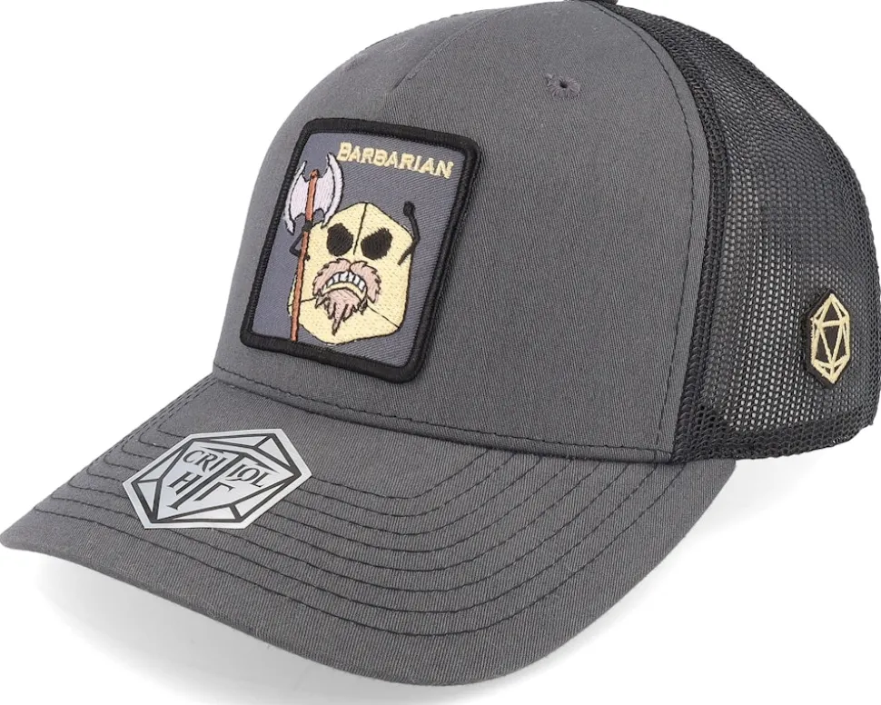 Ranger Class 112fp Charcoal/Black Trucker - Critiql Hit