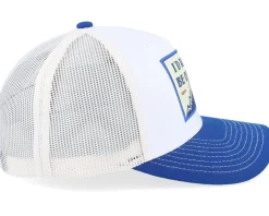 Rather Hooked Cap White A-Frame Trucker - SQRTN