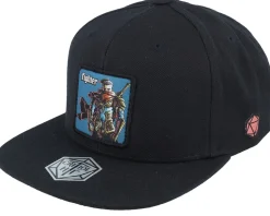Reaper Box Patch Black Snapback - Critiql Hit