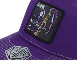 Reaper Box Patch Purple/White Trucker - Critiql Hit