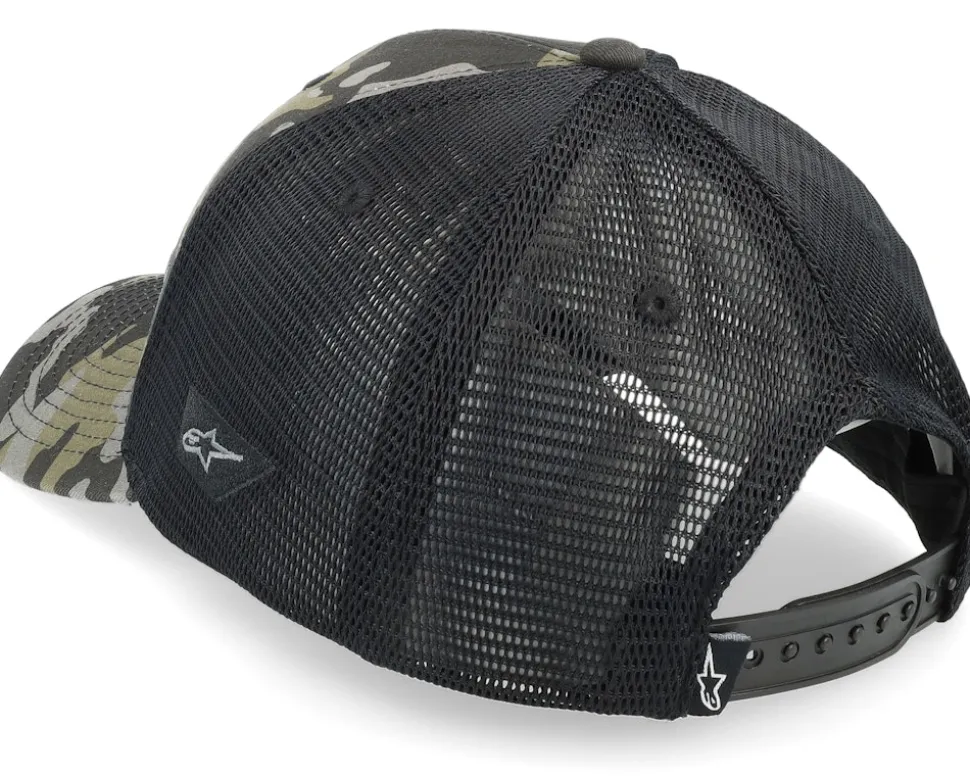 Reblaze Multicamo Hat Black Trucker - Alpinestars