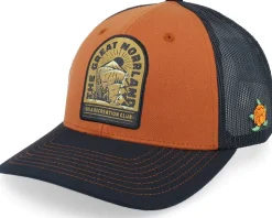 Recreation Low burnt Orange/Black Trucker - SQRTN