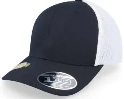 Recycled Mesh Black/White 110 Trucker - Flexfit