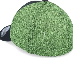 Recycled Mesh Melange Black/Neon Yellow Trucker Flexfit - Flexfit