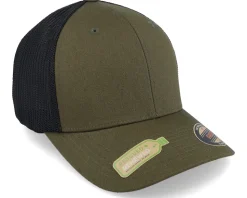 Recycled Mesh Trucker Olive/Black Flexfit - Flexfit