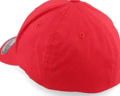 Red Flexfit Wooly Combed - Flexfit