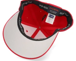Red Flexfit Wooly Combed - Flexfit