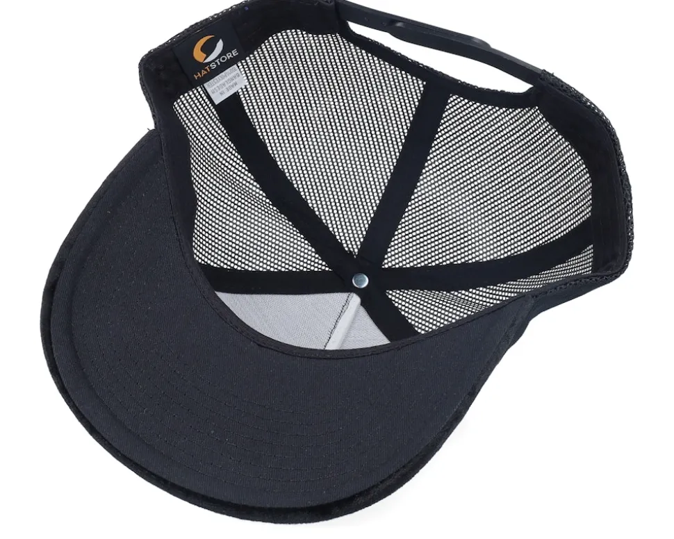 Red Panda Big Patch Velvet Black Trucker - Calza Pennello