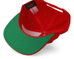 Red Snapback - Yupoong