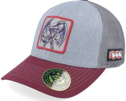 Red-eyes Black Dragon Grey/Maroon Trucker - Yu-Gi-Oh