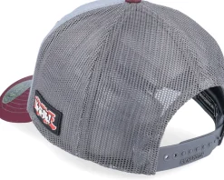Red-eyes Black Dragon Grey/Maroon Trucker - Yu-Gi-Oh