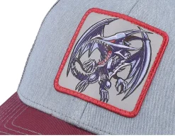 Red-eyes Black Dragon Grey/Maroon Trucker - Yu-Gi-Oh