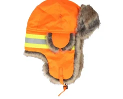 Reflex Faux Fur Orange Trapper - MJM Hats