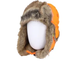 Reflex Faux Fur Orange Trapper - MJM Hats