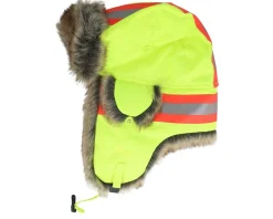 Reflex Faux Fur Yellow Trapper - MJM Hats