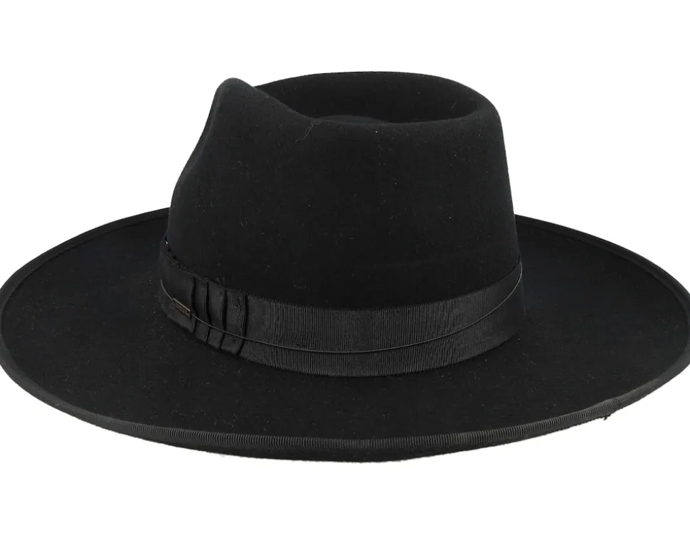 Reno Black/Black Fedora - Brixton