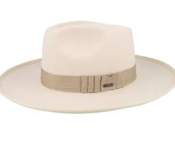 Reno Bone/Sand Fedora - Brixton