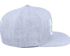 Represent Heather Grey/White Snapback - SQRTN