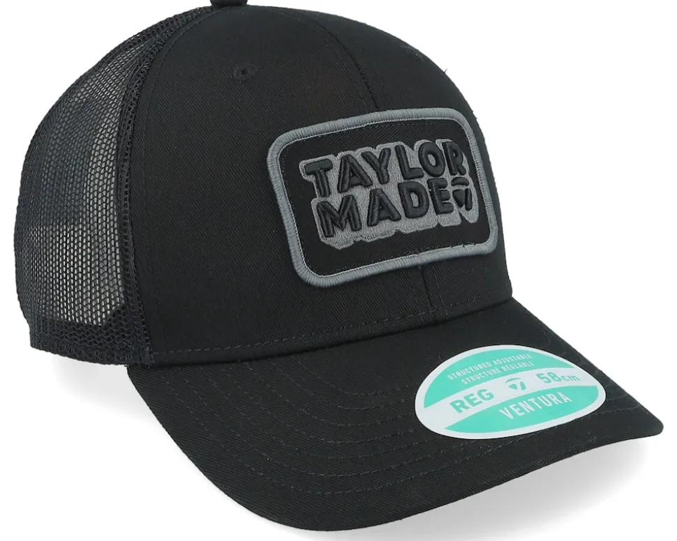 Retro Black Trucker - Taylor Made