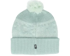 Retro Cabin Beanie Muted Pine/Pale Pom - The North Face