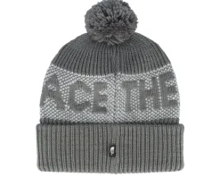 Retro Cabin Beanie Smoked Pearl/Hi Pom - The North Face