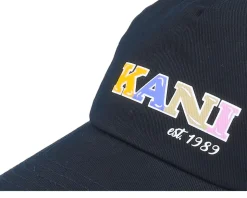 Retro Cap Black Dad Cap - Karl Kani