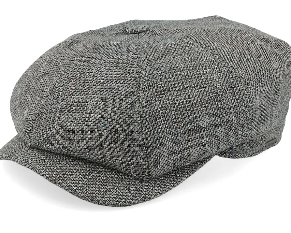 Retro Cap Olive Newsboy Flat Cap - Wigéns