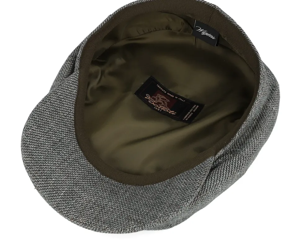 Retro Cap Olive Newsboy Flat Cap - Wigéns