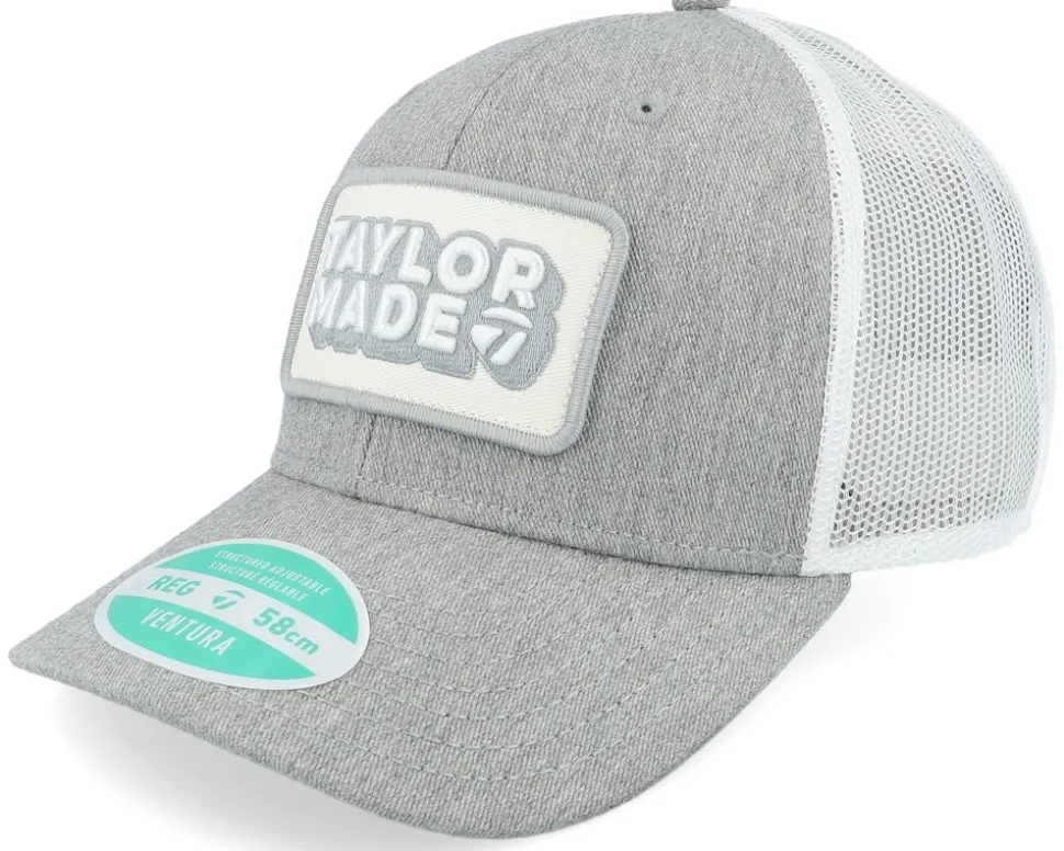 Retro Grey/White Trucker - Taylor Made