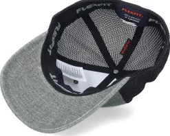 Retro Melange Mesh Khaki/Black Trucker Flexfit - Flexfit