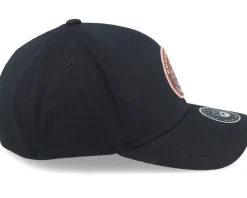 Retro Sunset Patch Black Flexfit - Bearded Man