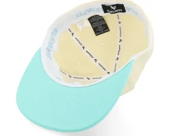 Retro 2tone Hat Sr Natural/Aqua Fitted - Bauer
