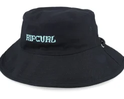 Revo Revo Wide Brim Hat Black Bucket - Rip Curl