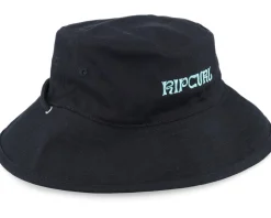 Revo Revo Wide Brim Hat Black Bucket - Rip Curl
