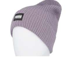 Ribbed Classic Beanie Pale Plum Cuff - Puma