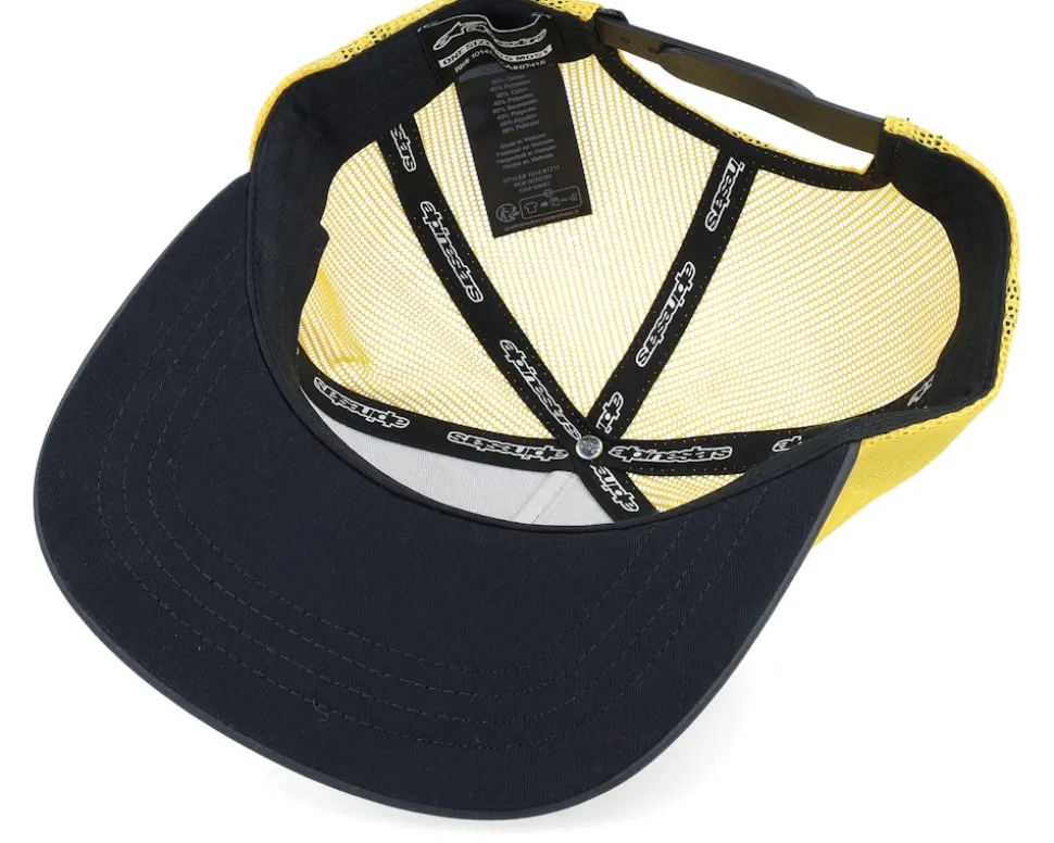 Ride 4.0 Hat Black/Yellow/Red Trucker - Alpinestars